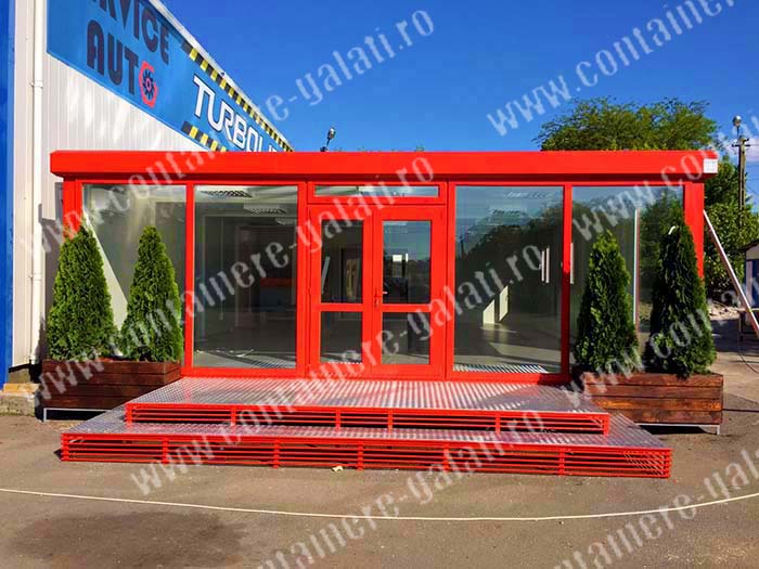 container magazin prezentare Dambovita